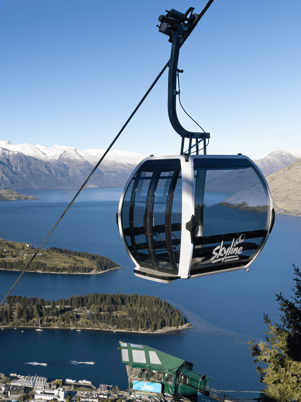 Gondola image on a clear day