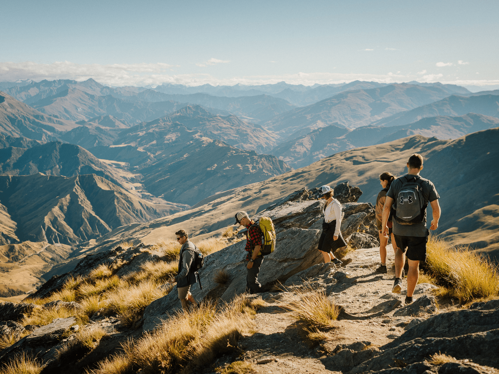 Image of people going for a guided walk